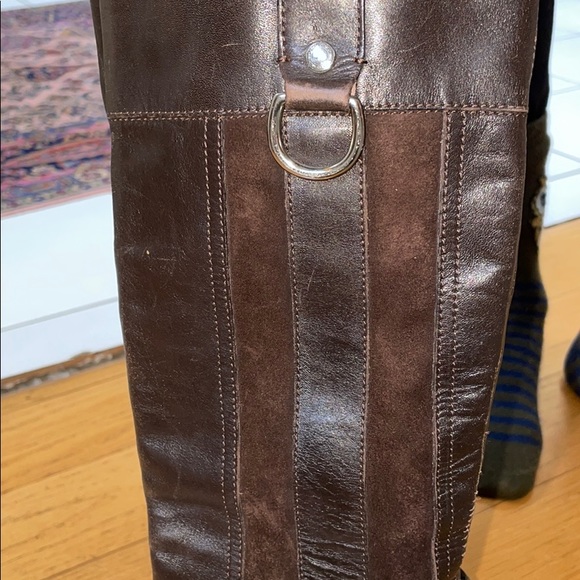 Coach brown leather boots - Picture 5 of 9